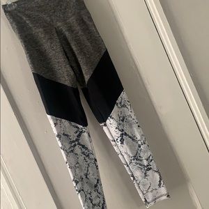 Strut this Snakeskin Leggings